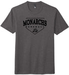 Monarch Plate Baseball Tshirt - Adult and Youth