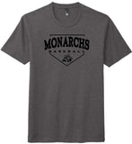 Monarch Plate Baseball Tshirt - Adult and Youth