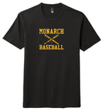 Monarch Baseball Tshirt - Adult and Youth