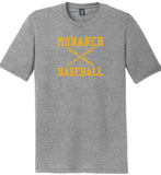 Monarch Baseball Tshirt - Adult and Youth