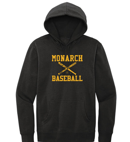 Monarch Baseball Hooded Sweatshirt - Youth and Adult